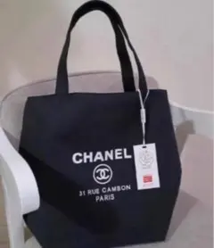 新品　キャンバス　トートバッグ CHANEL シャネル バッグ ショルダー 厚手