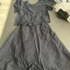 apart by low ダークグレー セットアップ L