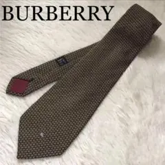 バーバリー ネクタイ ホースマーク ロゴ 刺繍 チェック 秋冬