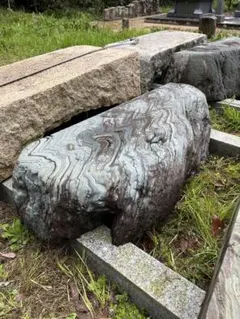 地蔵 庭石 錫杖 宝珠 石像 御影石 彫刻 - メルカリ