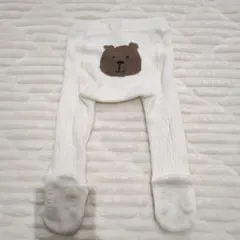 GAPくまさんタイツ 0-12m