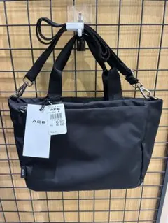 ACE 2WAY トートバッグ ショルダー ブラックのサムネイル