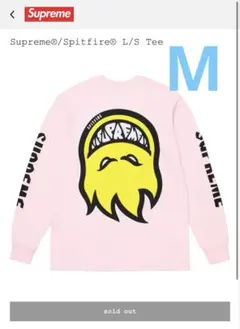 M Supreme Spitfire L/S Tee Light Pink - メルカリ