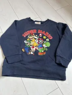 birthday マリオ キッズ トレーナー 110cm