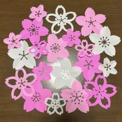 桜の花 20枚 春 壁面飾り