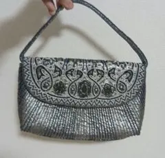 ☆ビーズ刺繍 ハンドバッグ