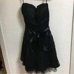 総レースパーティドレス