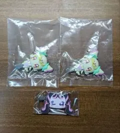 キミとアイドルプリキュア　プリルン　メロロン　ガチャガチャ　ヘアクリップ