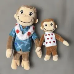 おさるのジョージ　ぬいぐるみ　マスコット