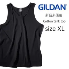 【ギルダン】新品未使用 ウルトラコットン 6oz 無地 タンクトップ 黒 XLのサムネイル