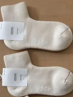 rasox ソフトパイル・アンクル 2点セット 未使用　日本製