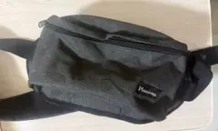 ヒップシート　ショルダーバッグ　2way ダークグレー　プレジュール