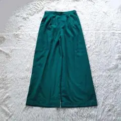 AMERICAN HOLIC ワイドパンツ イージーパンツ グリーン M レトロ