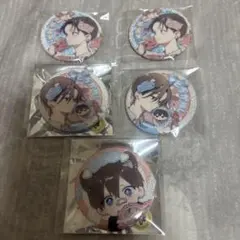 ハレルヤベイビー カラオケの鉄人コラボ 缶バッジ 5点セット