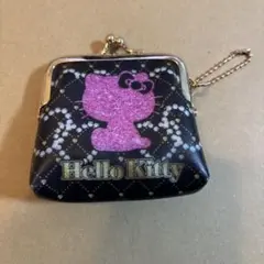 ハローキティPVCがま口ポーチ