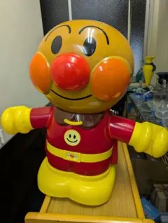 ☆大型アンパンマンフィギュア！ 鼻を押すとしゃべります！大ウケ 