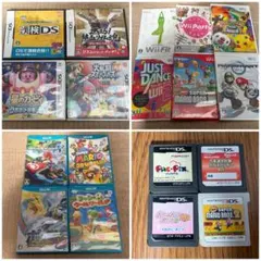 ⚠︎ジャンク品⚠︎ Wii WiiU DS 3DS ソフト まとめ売り