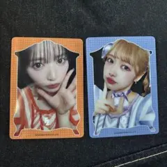 FRUITSZIPPER 鎮西寿々歌 仲川瑠夏 キャンディ衣装 クリアトレカ