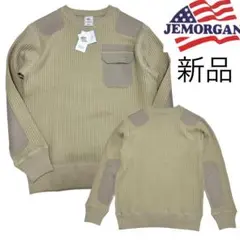新品未 JEMORGAN ビッグワッフル コンバット クルー ロングTシャツ Mのサムネイル
