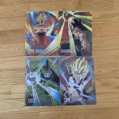 ドラゴンボール　クリアファイル　4枚セット