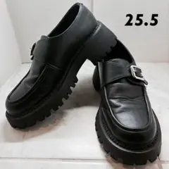 tk.TAKEO KIKUCHI モンクストラップタンクソールシューズ 厚底のサムネイル