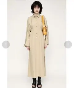 【美品】SLY FRONT TUCK DRESS フロント タック ドレス