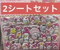 マイメロ　マイメロディー　シール　2シート　セット　サンリオ　Sanrio