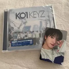 KO1KEYZ コイキーズ CD 通常盤 トレカ パクシヨン SIYOUNG