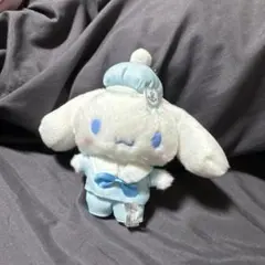 シナモロール　マスコットホルダー　セーラーカラー