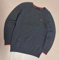 極美品 BURBERRY BLACK LABEL Cable knit