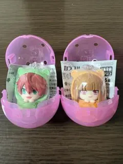 [2個セット]カラフルピーチ おくるみますこっとチャーム1 ガチャ