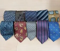 【即日発送】メンズ ネクタイ 10本セット ビジネス 就活 まとめ売り
