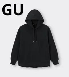 GU スウェットオーバーサイズパーカー