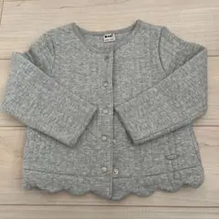 petit main グレー カーディガン　ジャケット　アウター 100cm