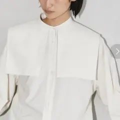 美品 TODAYFUL スクエアセーラーカラー ホワイト