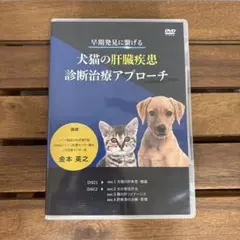 早期発見に繋げる 犬猫の肝臓疾患 診断治療アプローチ DVD - メルカリ