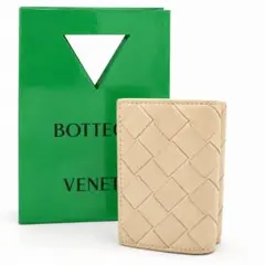 【美品】BOTTEGA VENETA ボッテガ 三つ折り財布 イントレチャートのサムネイル