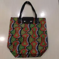 LULEA アフリカンプリント トートバッグ