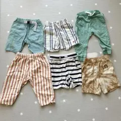 ベビー半ズボン　6本セット　GAP ZARA H&M 80-90