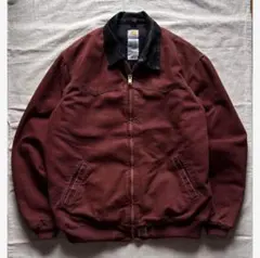 【レアカラー】Carhartt サンタフェジャケット J14 CLY えんじ色
