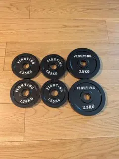 FIGHTING ダンベルプレート 15KG 2枚セット② - メルカリ