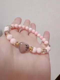 1点のみ!クイーンコンクシェル ブラックレースロードナイト ブレスレット