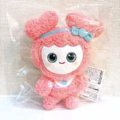 TWICE LOVELYS ふわもこおすわりぬいぐるみ　モモ