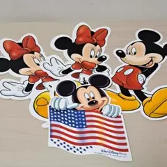 【新品•レア】米ウォルト•ディズニー•ワールド ポストカード4枚セット