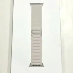 Apple Watch Ultra用49mmアルパインループホワイトストラップ