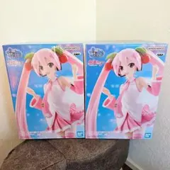 初音ミクBANPRESTO EVOLVE 桜ミクフィギュア 2箱セット　新品