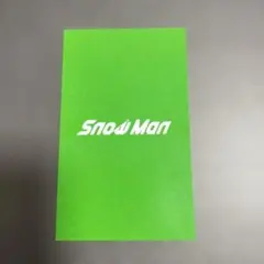 Snow Man 阿部亮平 チェキ風カード