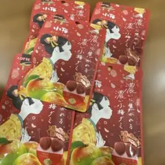 LOTTE 濃い小梅グミ 30g×5袋のサムネイル