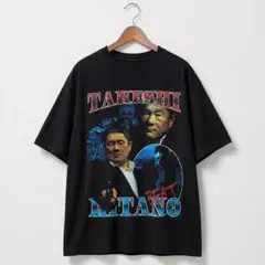 ビートたけし　熊本城ライブTシャツ ビートたけし キタノブルー ほぼ単独ライブ in熊本 Tシャツ M - メルカリ