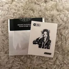 MISAMO 3rd Anniversary POPUP ランダムシール モモ